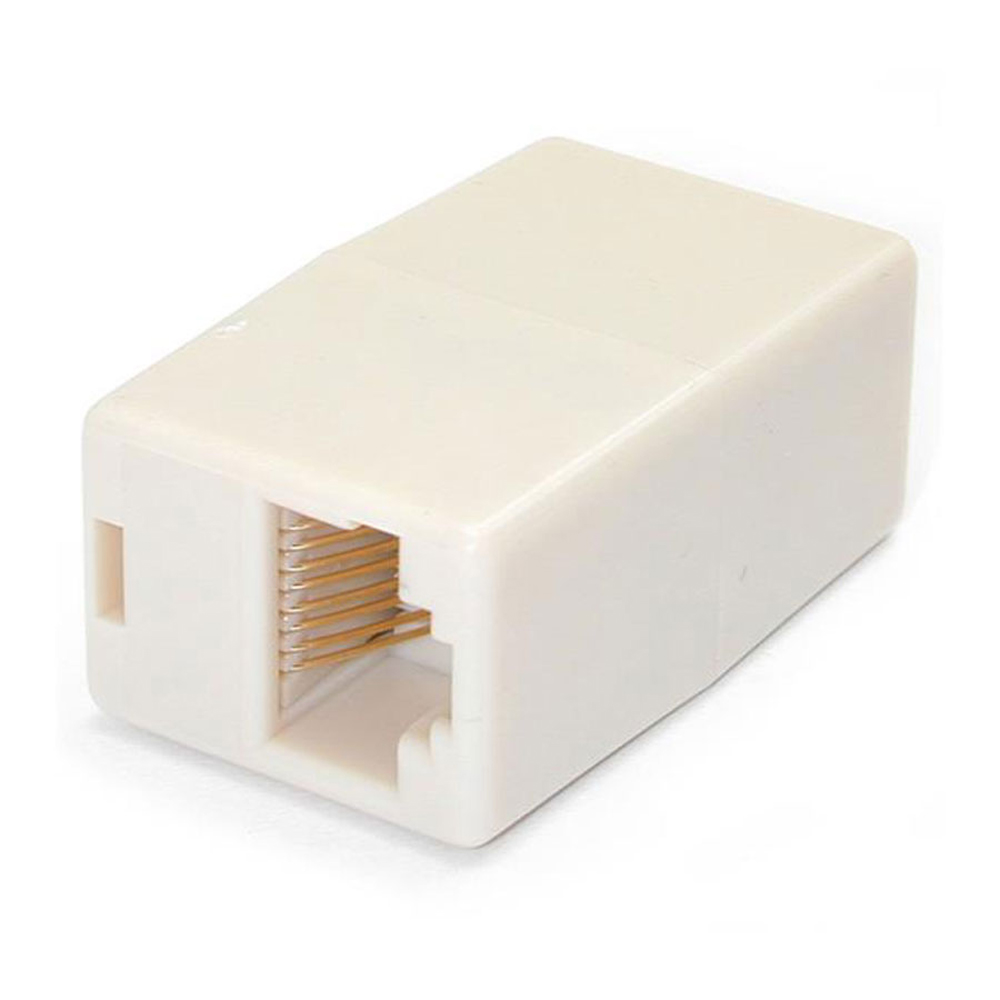 StarTech Cat5e RJ45 Modular Inline Coupler - Beige