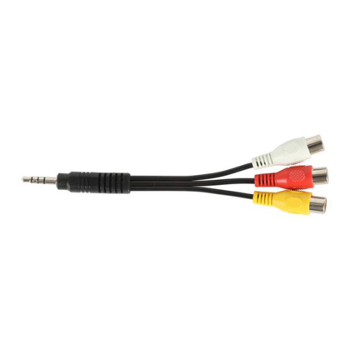 4 Pin 3.5mm TO RCA AV Lead