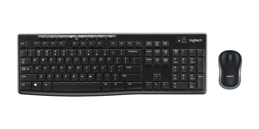 Logitech Wireless Combo MK270r - Keyboard and Mouse Set