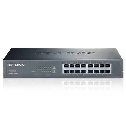 TP-Link TL-SG1016D — 16‑Port Gigabit Desktop/Rackmount Unmanaged Switch