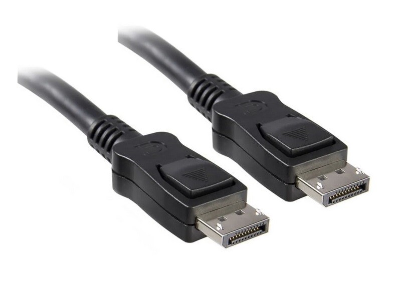1.8m DisplayPort V1.4 Male to Male Cable (Black)