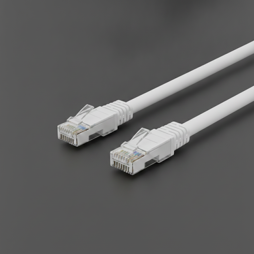 CAT5e Ethernet Cable – White (5m)